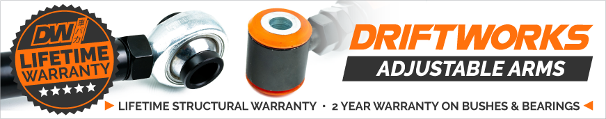 Driftworks Arm Warranty