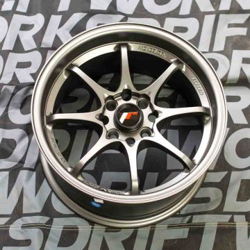 Japan Racing  JR5 Wheel - 4x100 - 15x8 ET28 Matt Gunmetal (Single Wheel)