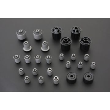 Hardrace 240SX S14 S15 COMPLETE BUSHING KIT HARDEND RUBBER 24PCS/SET