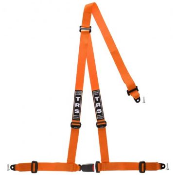 TRS Bolt In 3 Point Superlite Road Harness - Orange