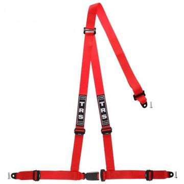 TRS Bolt In 3 Point Ultralite Road Harness - Red